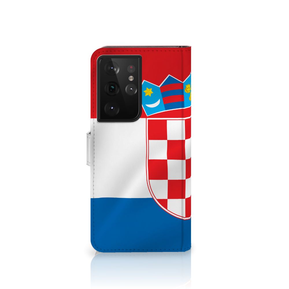 Samsung Galaxy S21 Ultra Bookstyle Case Kroatië