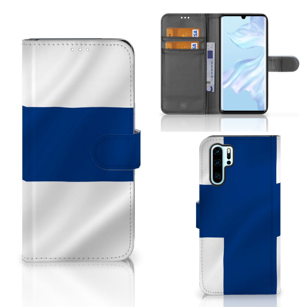 Huawei P30 Pro Bookstyle Case Finland