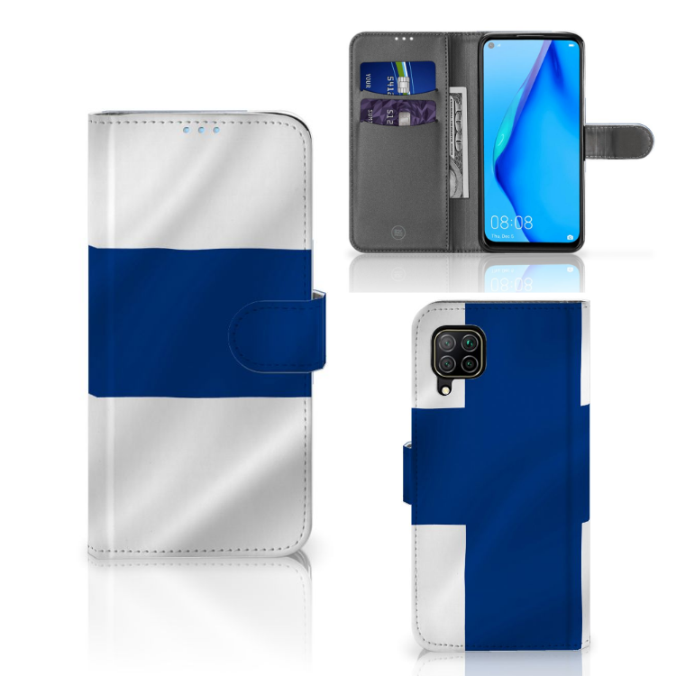 Huawei P40 Lite Bookstyle Case Finland