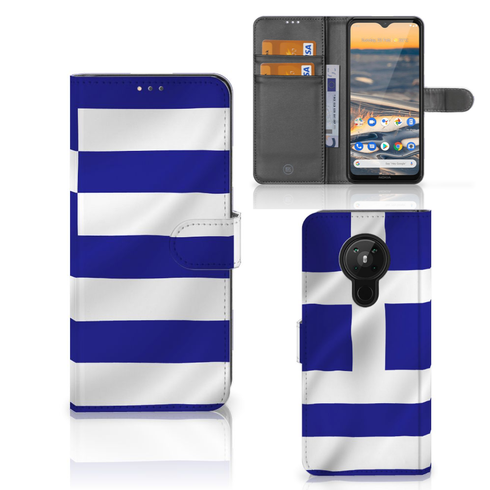 Nokia 5.3 Bookstyle Case Griekenland
