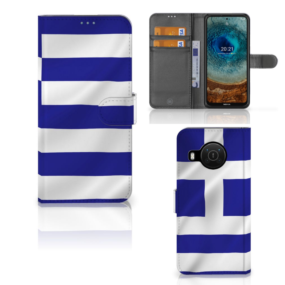 Nokia X10 | Nokia X20 Bookstyle Case Griekenland