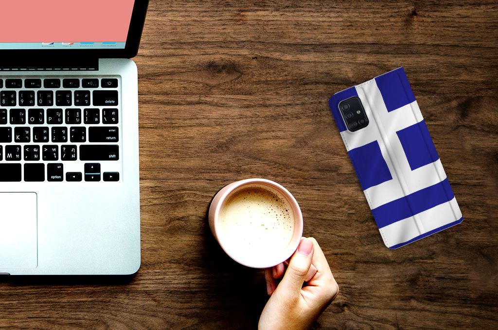 Samsung Galaxy A51 Standcase Griekenland