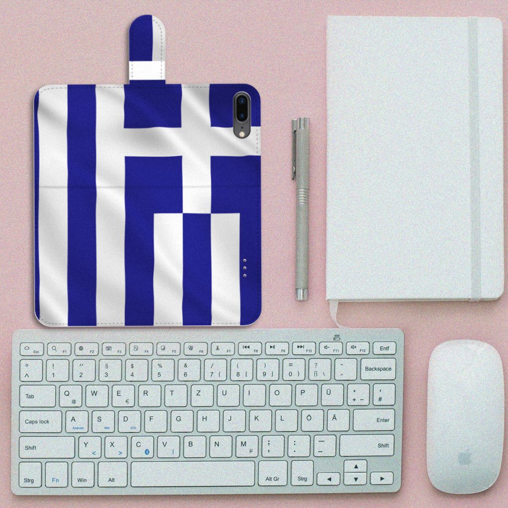 Apple iPhone 7 Plus | 8 Plus Bookstyle Case Griekenland