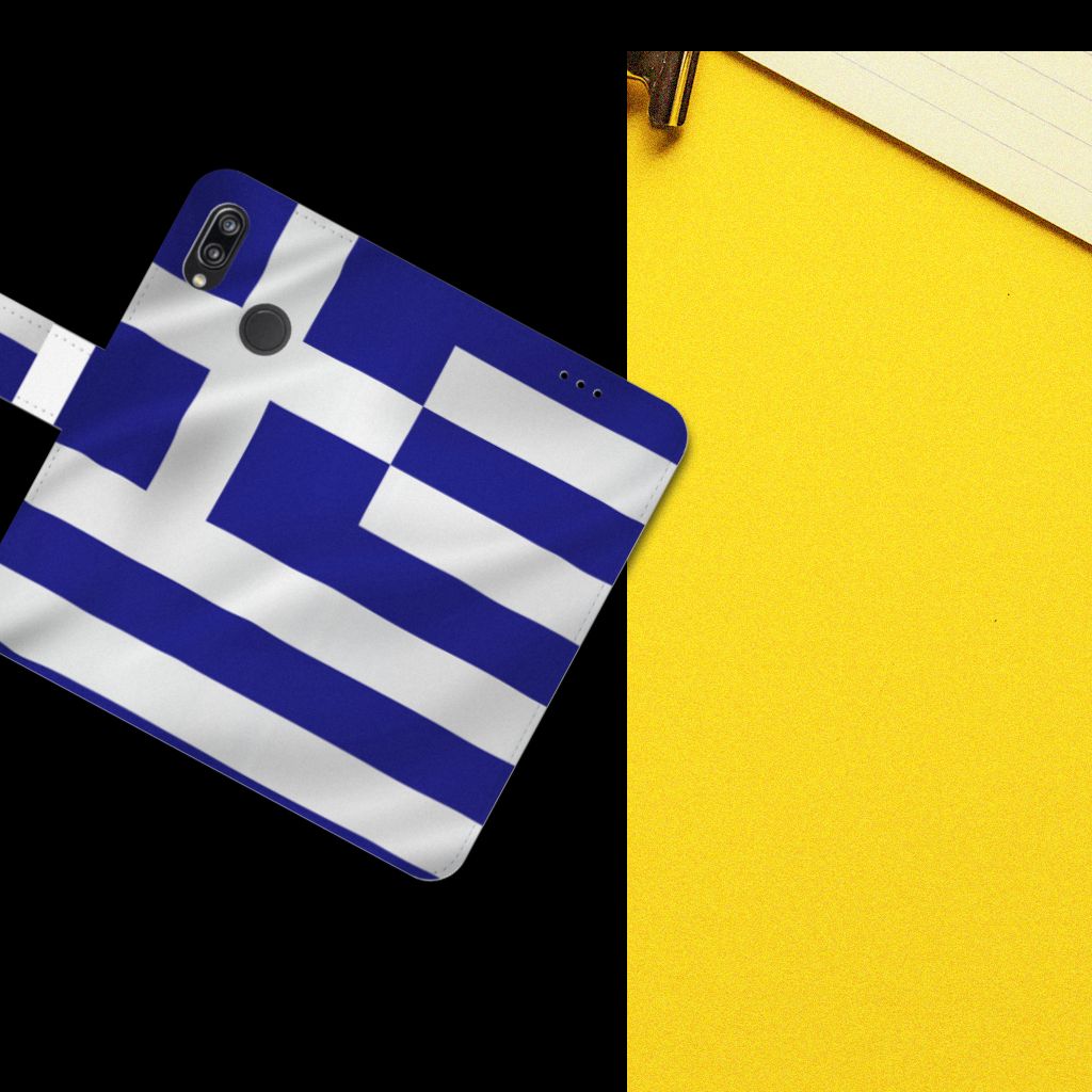 Huawei P20 Lite Bookstyle Case Griekenland