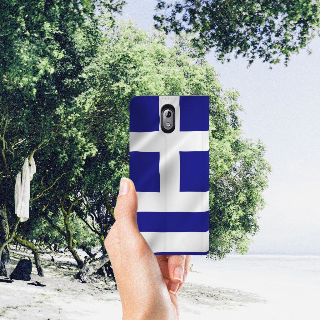 Nokia 3.1 (2018) Standcase Griekenland