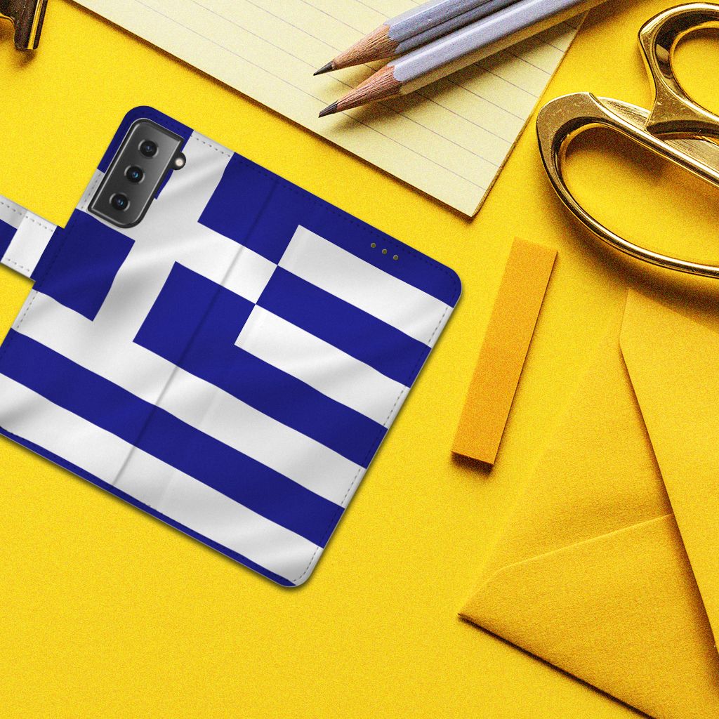 Samsung Galaxy S21 Bookstyle Case Griekenland