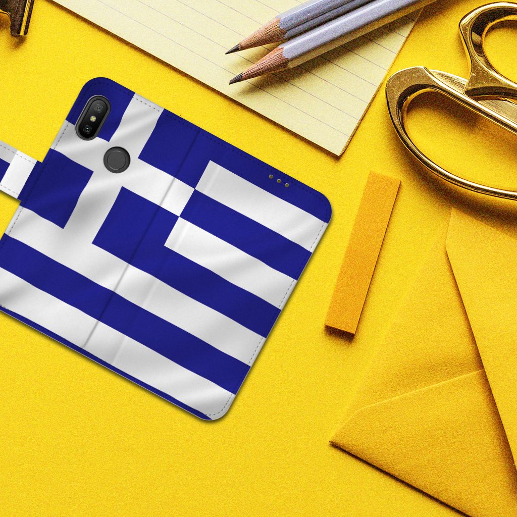 Xiaomi Mi A2 Lite Bookstyle Case Griekenland