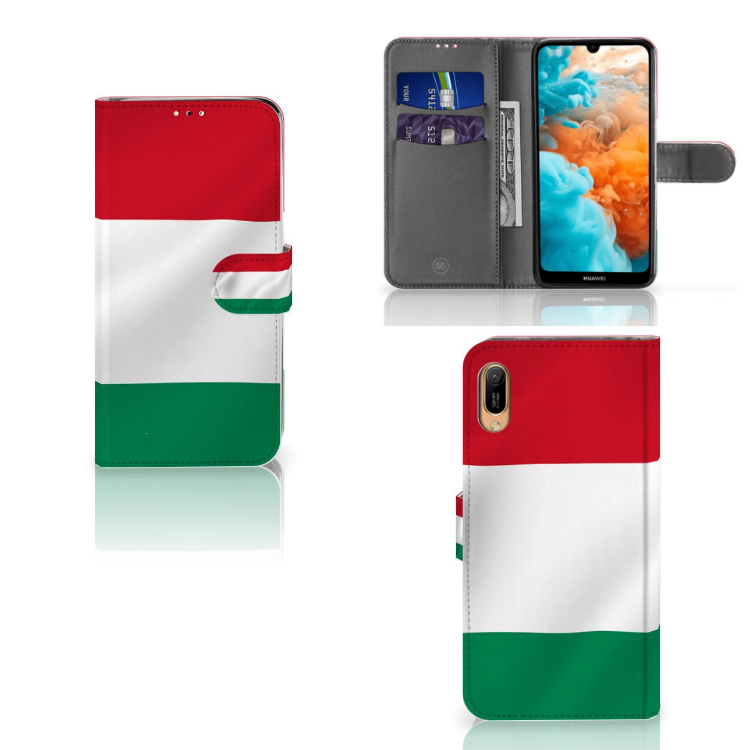 Huawei Y6 (2019) Bookstyle Case Hongarije