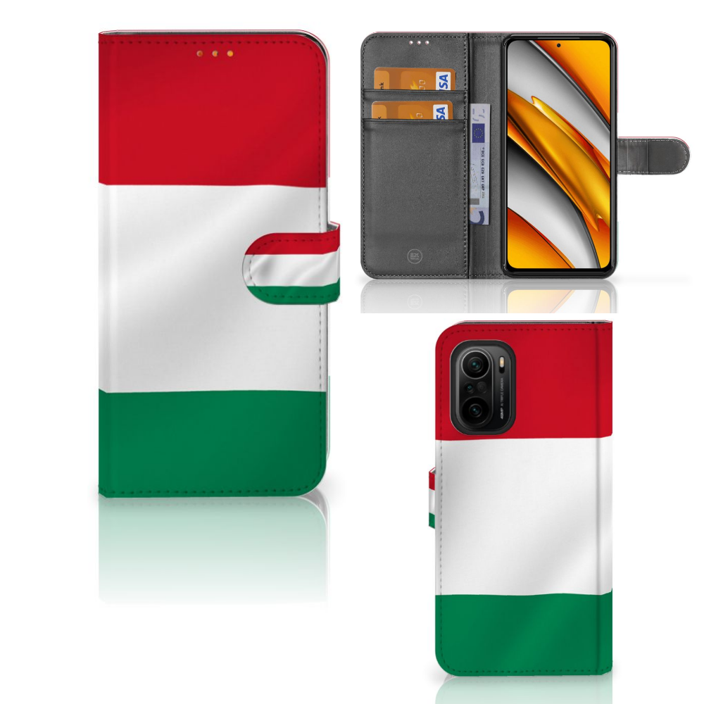 Poco F3 | Xiaomi Mi 11i Bookstyle Case Hongarije