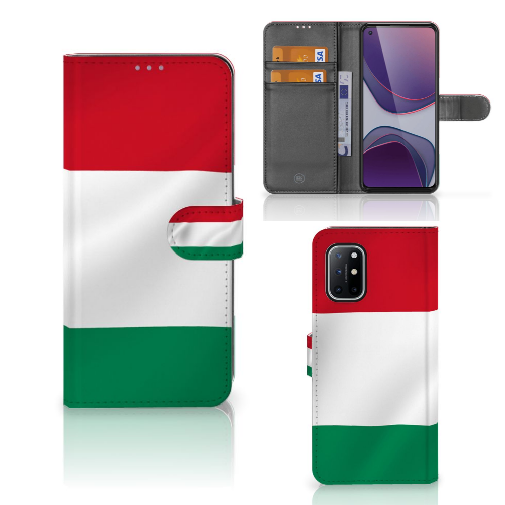 OnePlus 8T Bookstyle Case Hongarije