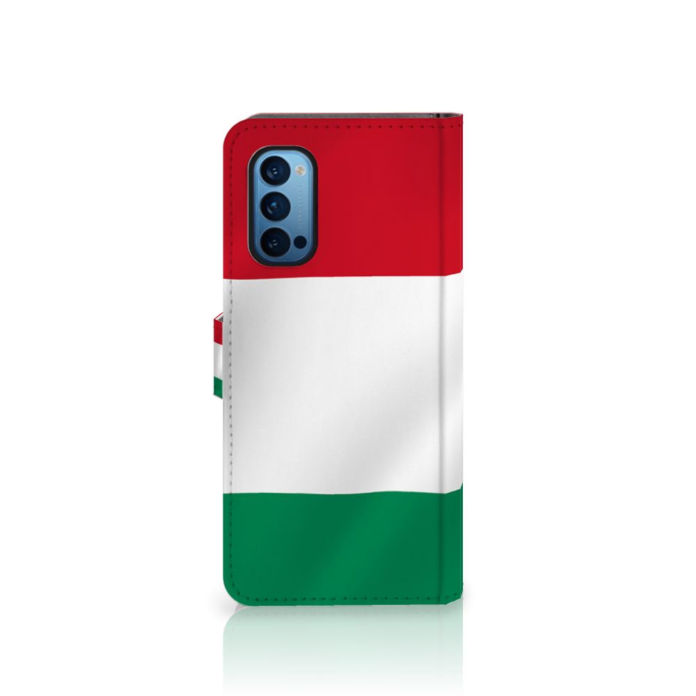 OPPO Reno 4 Pro 5G Bookstyle Case Hongarije