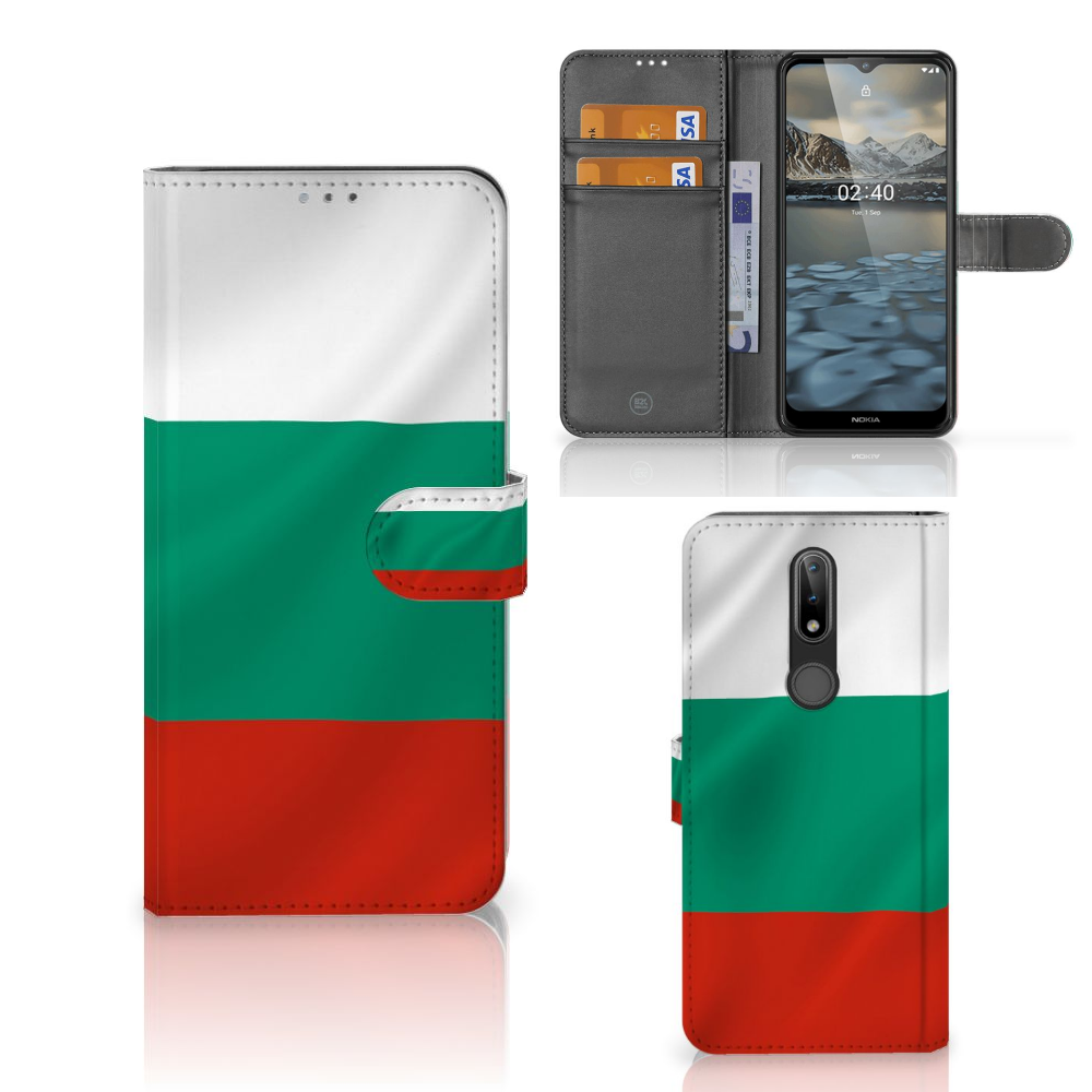 Nokia 2.4 Bookstyle Case Bulgarije