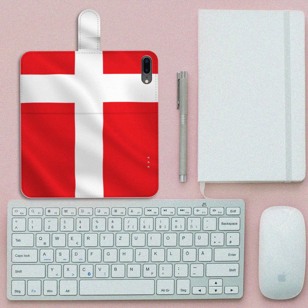 Apple iPhone 7 Plus | 8 Plus Bookstyle Case Denemarken