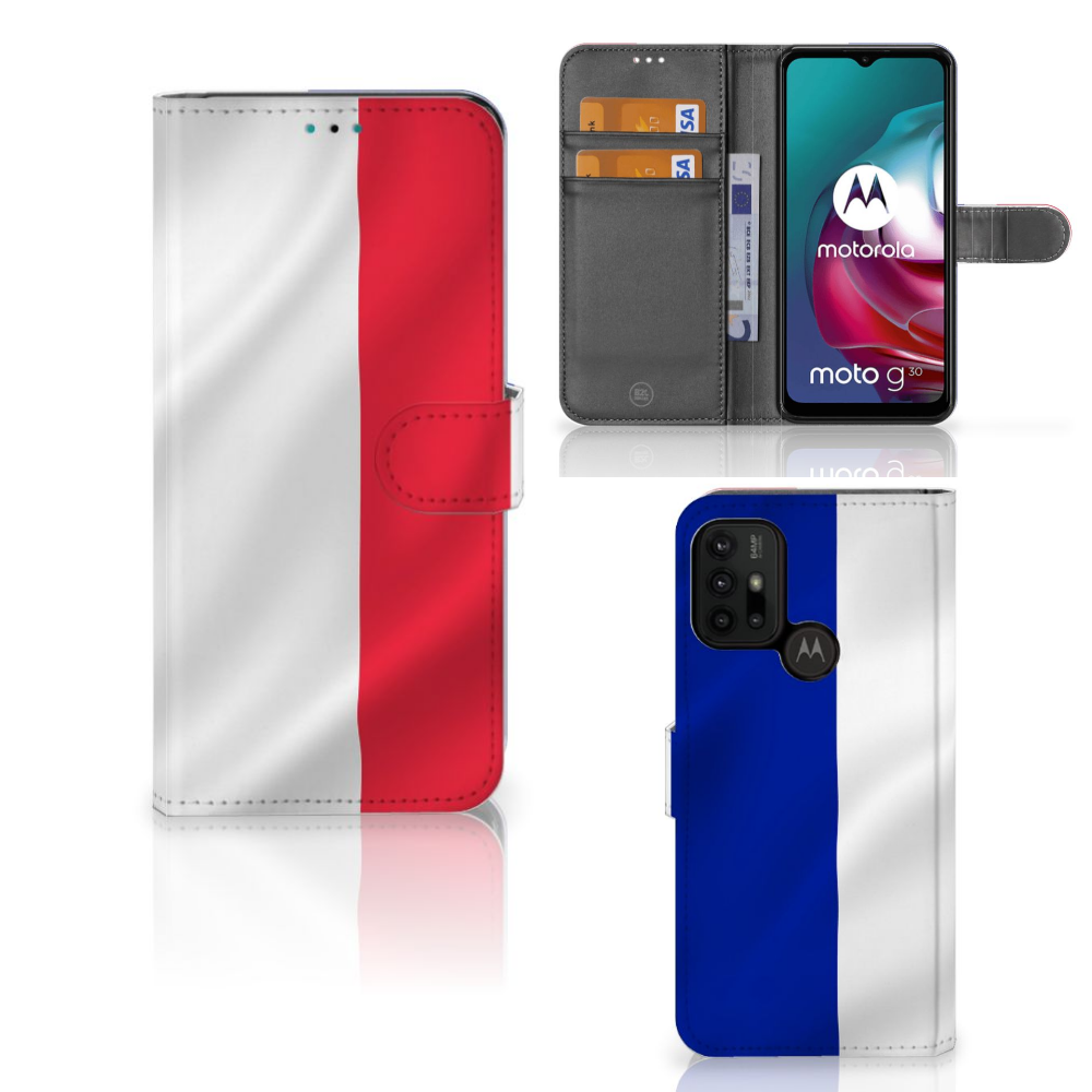 Motorola Moto G10 | G20 | G30 Bookstyle Case Frankrijk