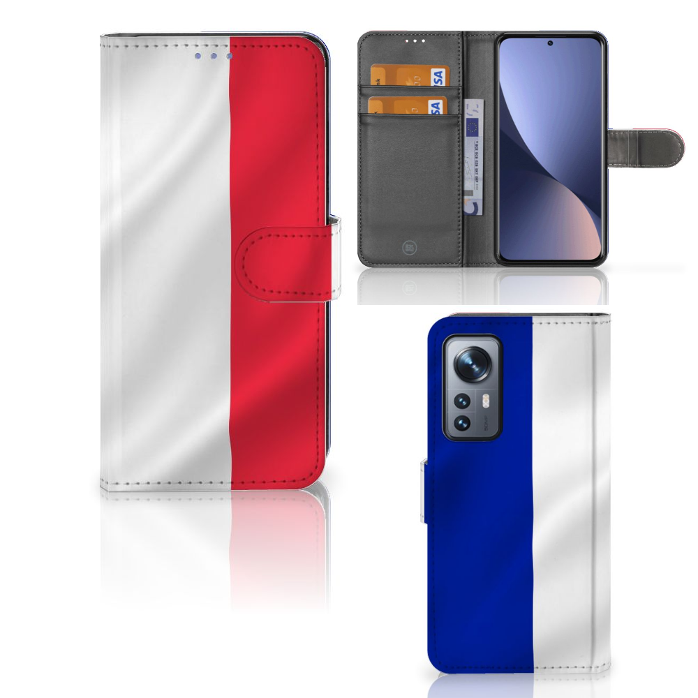 Xiaomi 12 | 12X Bookstyle Case Frankrijk