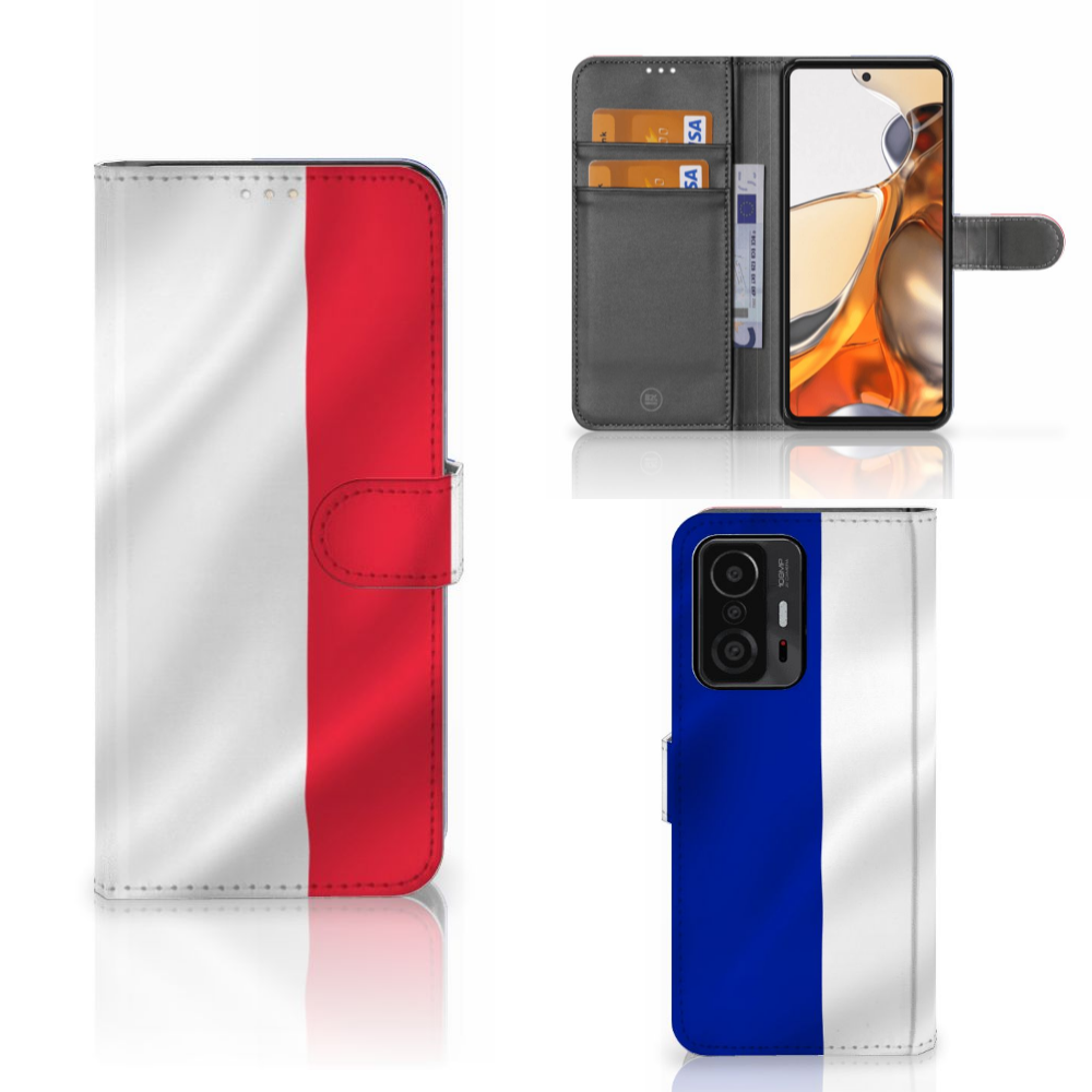 Xiaomi 11T | 11T Pro Bookstyle Case Frankrijk