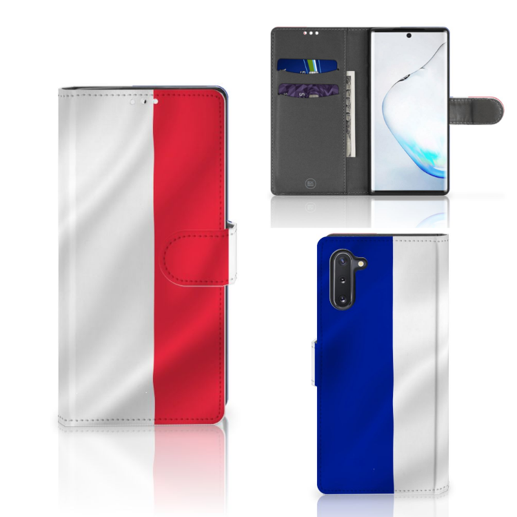 Samsung Galaxy Note 10 Bookstyle Case Frankrijk