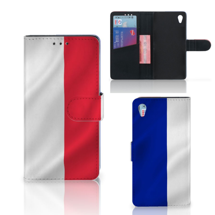 Sony Xperia Z3 Bookstyle Case Frankrijk