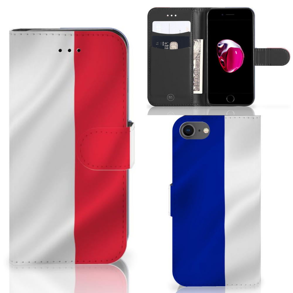iPhone 7 | 8 | SE (2020) | SE (2022) Bookstyle Case Frankrijk