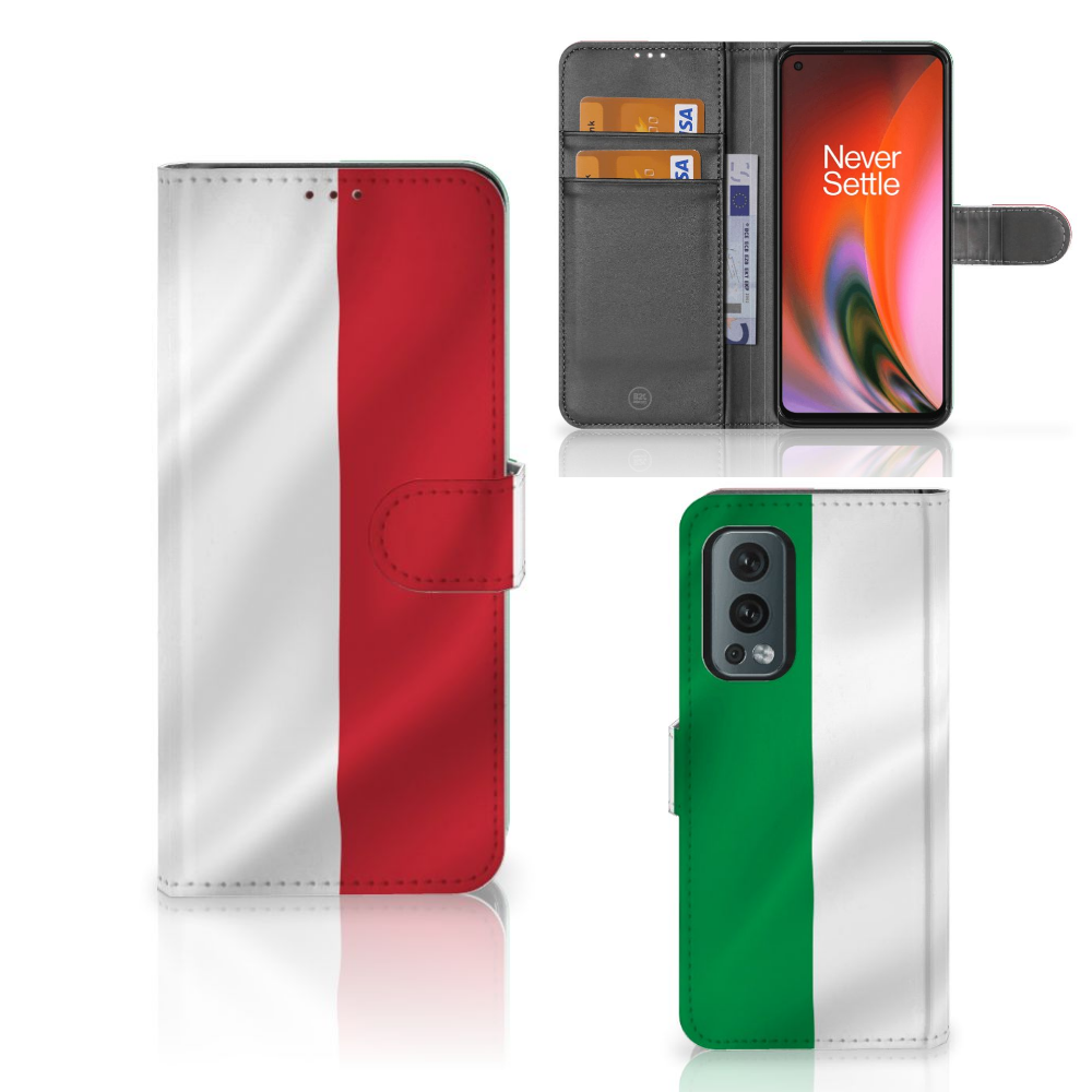 OnePlus Nord 2 5G Bookstyle Case Italië