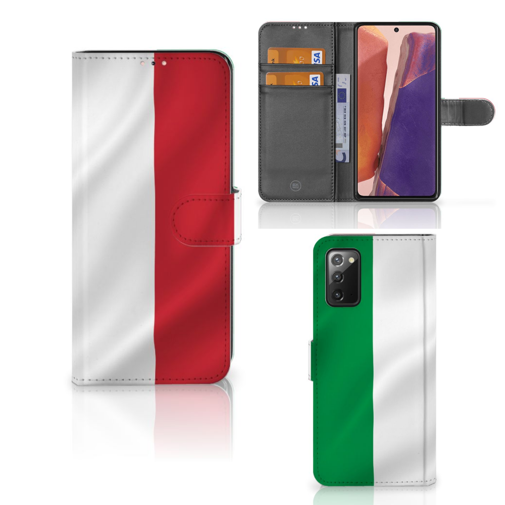 Samsung Galaxy Note 20 Bookstyle Case Italië