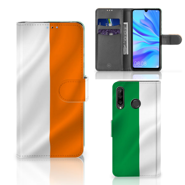 Huawei P30 Lite (2020) Bookstyle Case Ierland