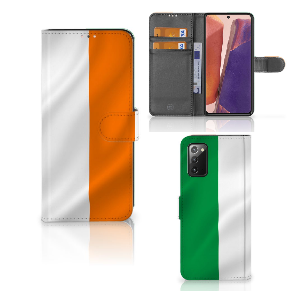 Samsung Galaxy Note 20 Bookstyle Case Ierland