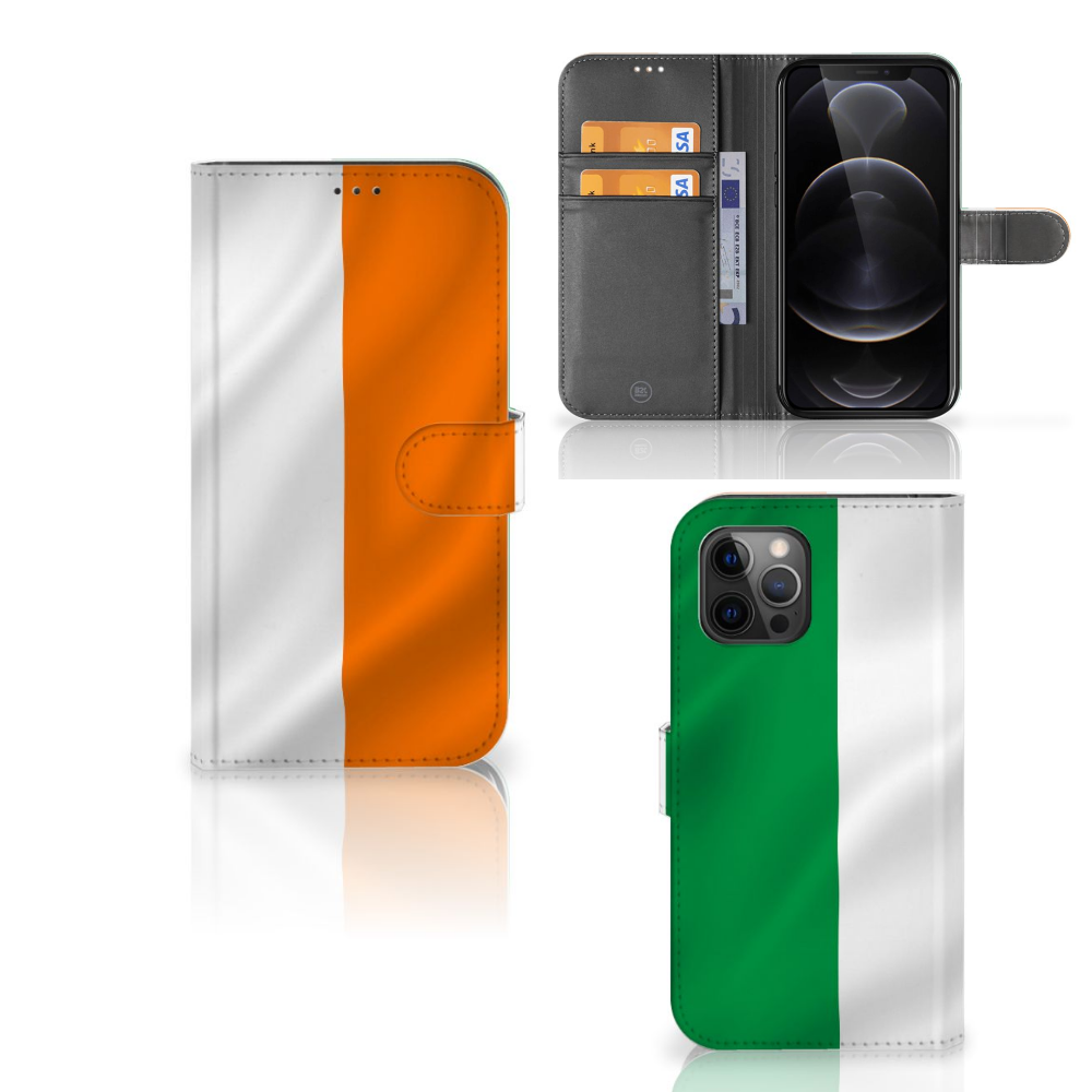Apple iPhone 12 Pro Max Bookstyle Case Ierland