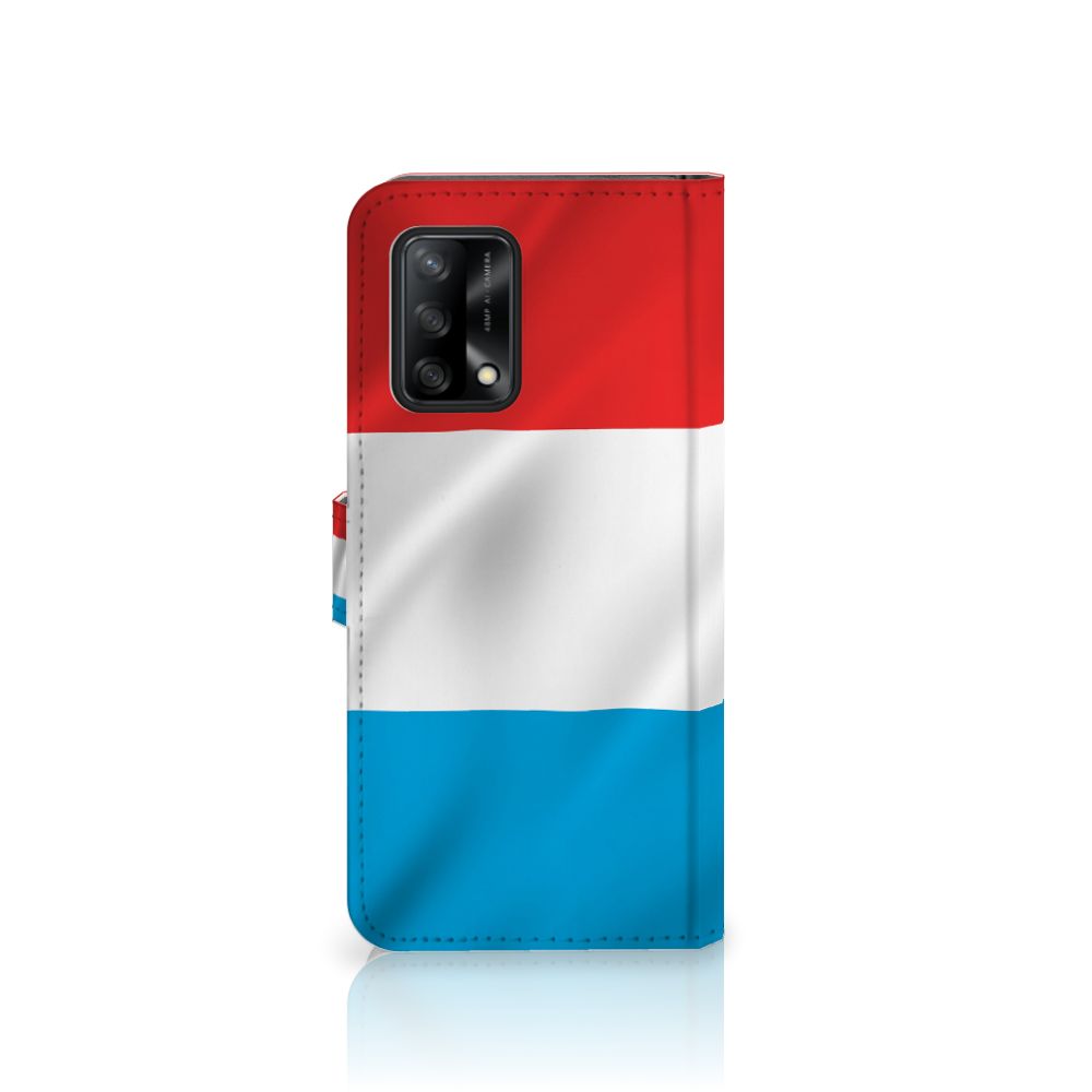 OPPO A74 4G Bookstyle Case Luxemburg