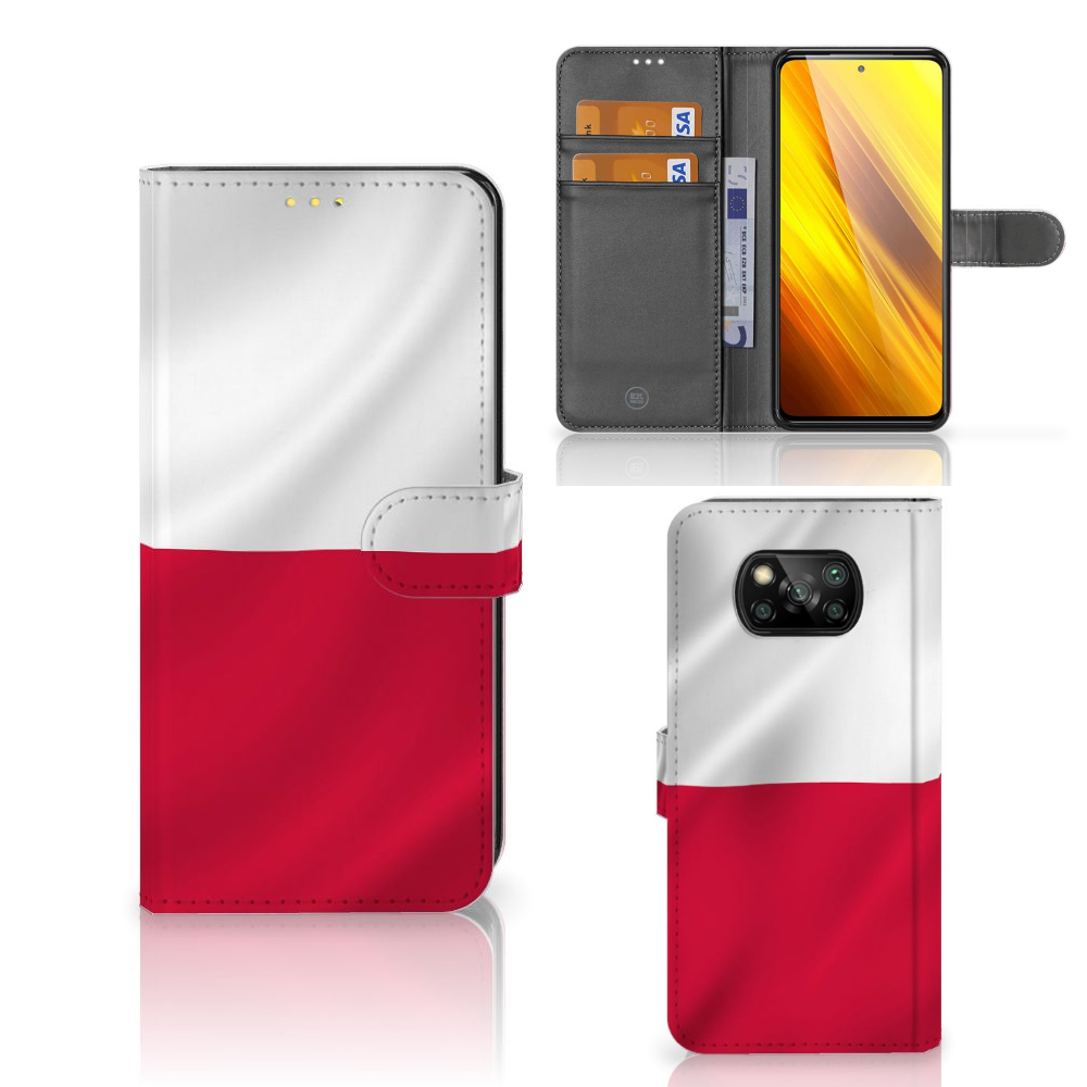 Xiaomi Poco X3 | Poco X3 Pro Bookstyle Case Polen
