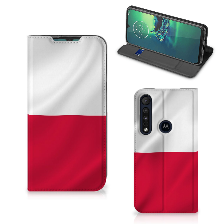 Motorola G8 Plus Standcase Polen