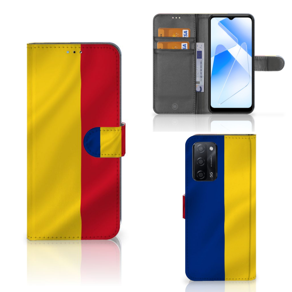 OPPO A16/A16s/A54s Bookstyle Case Roemenië
