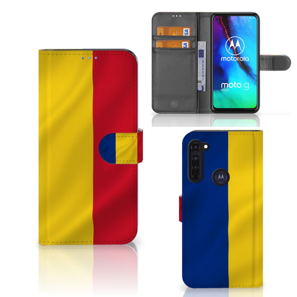 Motorola Moto G Pro Bookstyle Case Roemenië