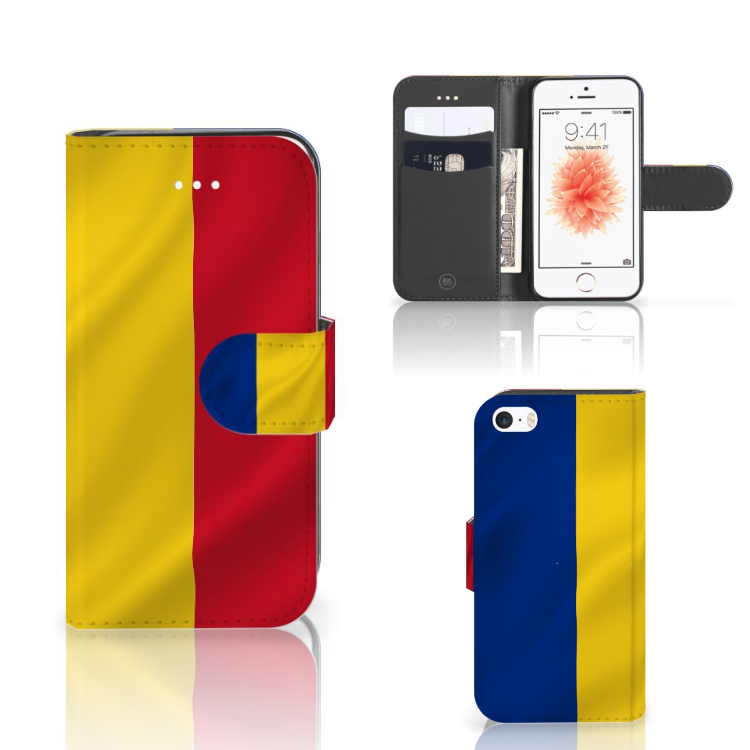 Apple iPhone 5 | 5s | SE Bookstyle Case Roemenië