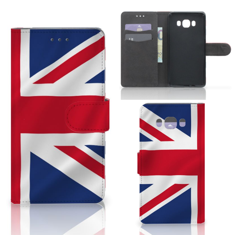 Samsung Galaxy J7 2016 Bookstyle Case Groot-Brittannië