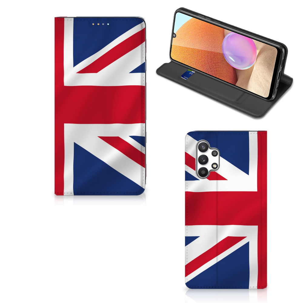 Samsung Galaxy A32 4G | A32 5G Enterprise Editie Standcase Groot-Brittannië
