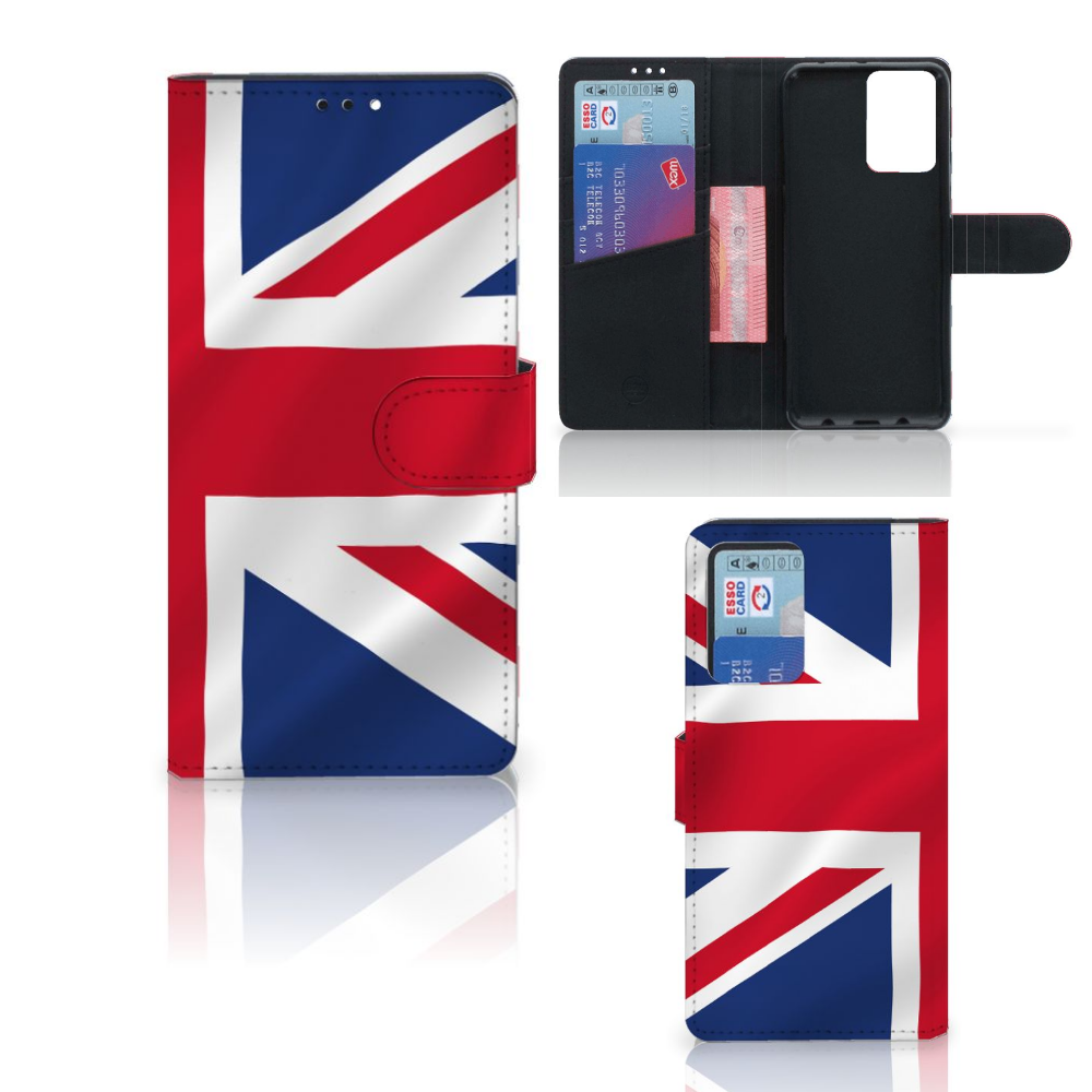 Xiaomi Redmi Note 10 Pro Bookstyle Case Groot-Brittannië