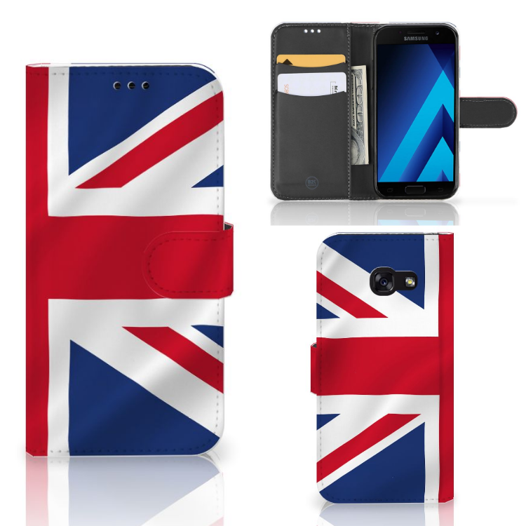 Samsung Galaxy A5 2017 Bookstyle Case Groot-Brittannië