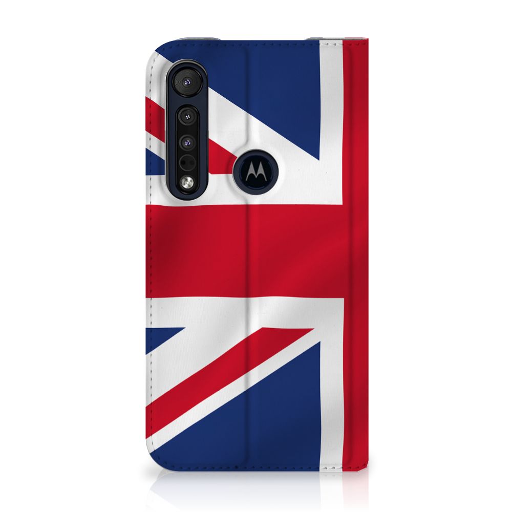 Motorola G8 Plus Standcase Groot-Brittannië