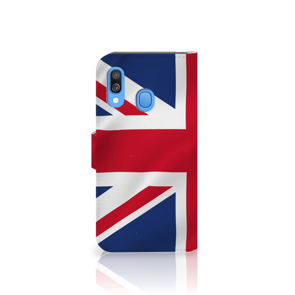Samsung Galaxy A40 Bookstyle Case Groot-Brittannië