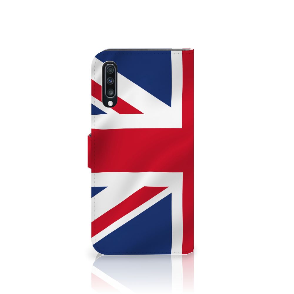 Samsung Galaxy A70 Bookstyle Case Groot-Brittannië