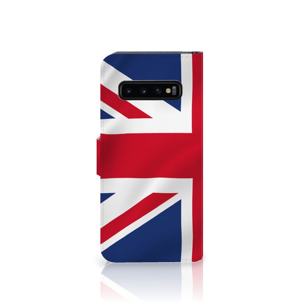 Samsung Galaxy S10 Bookstyle Case Groot-Brittannië