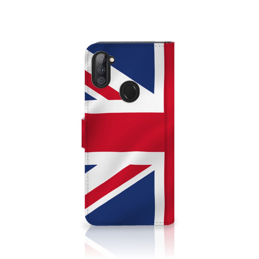 Samsung Galaxy M11 | A11 Bookstyle Case Groot-Brittannië