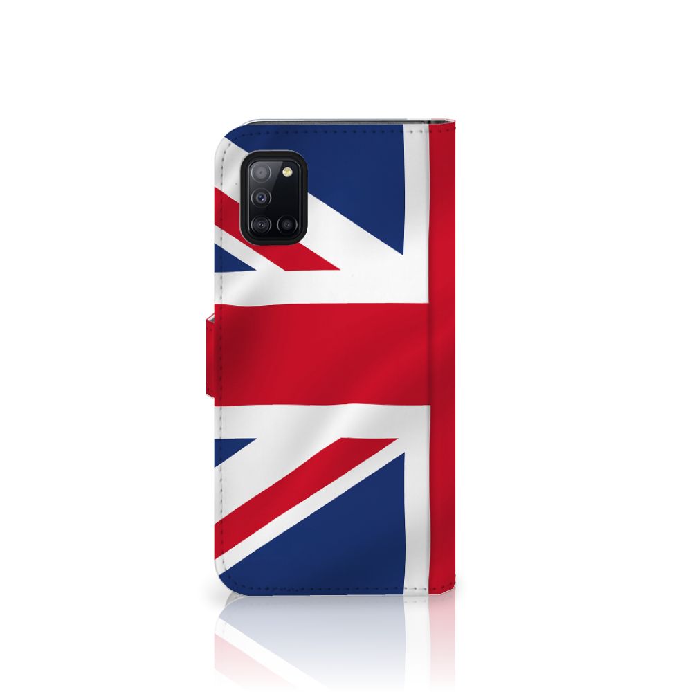 Samsung Galaxy A31 Bookstyle Case Groot-Brittannië