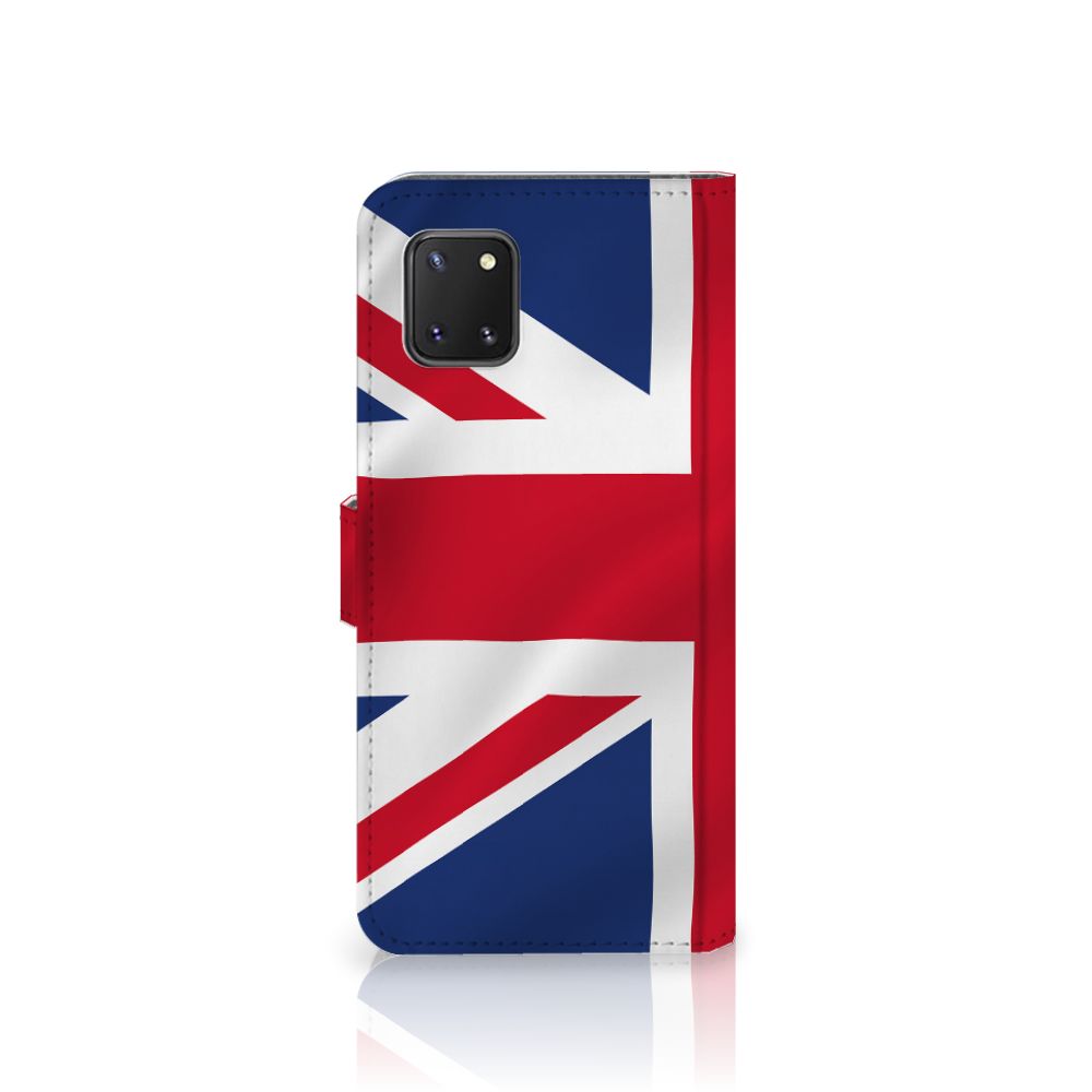 Samsung Note 10 Lite Bookstyle Case Groot-Brittannië