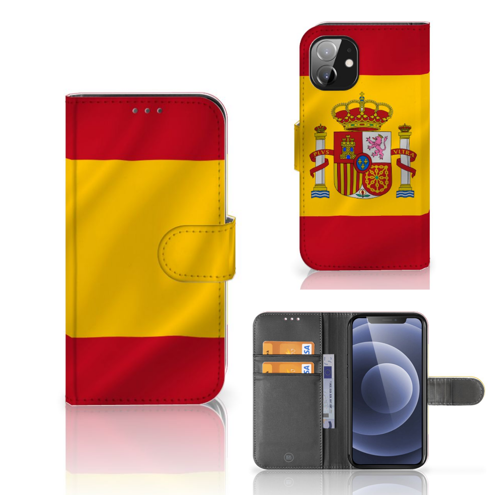 Apple iPhone 12 Mini Bookstyle Case Spanje