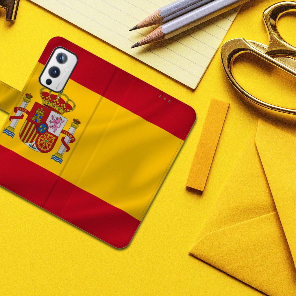 OnePlus 9 Bookstyle Case Spanje
