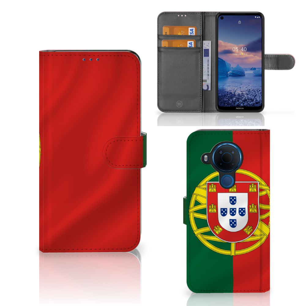 Nokia 5.4 Bookstyle Case Portugal