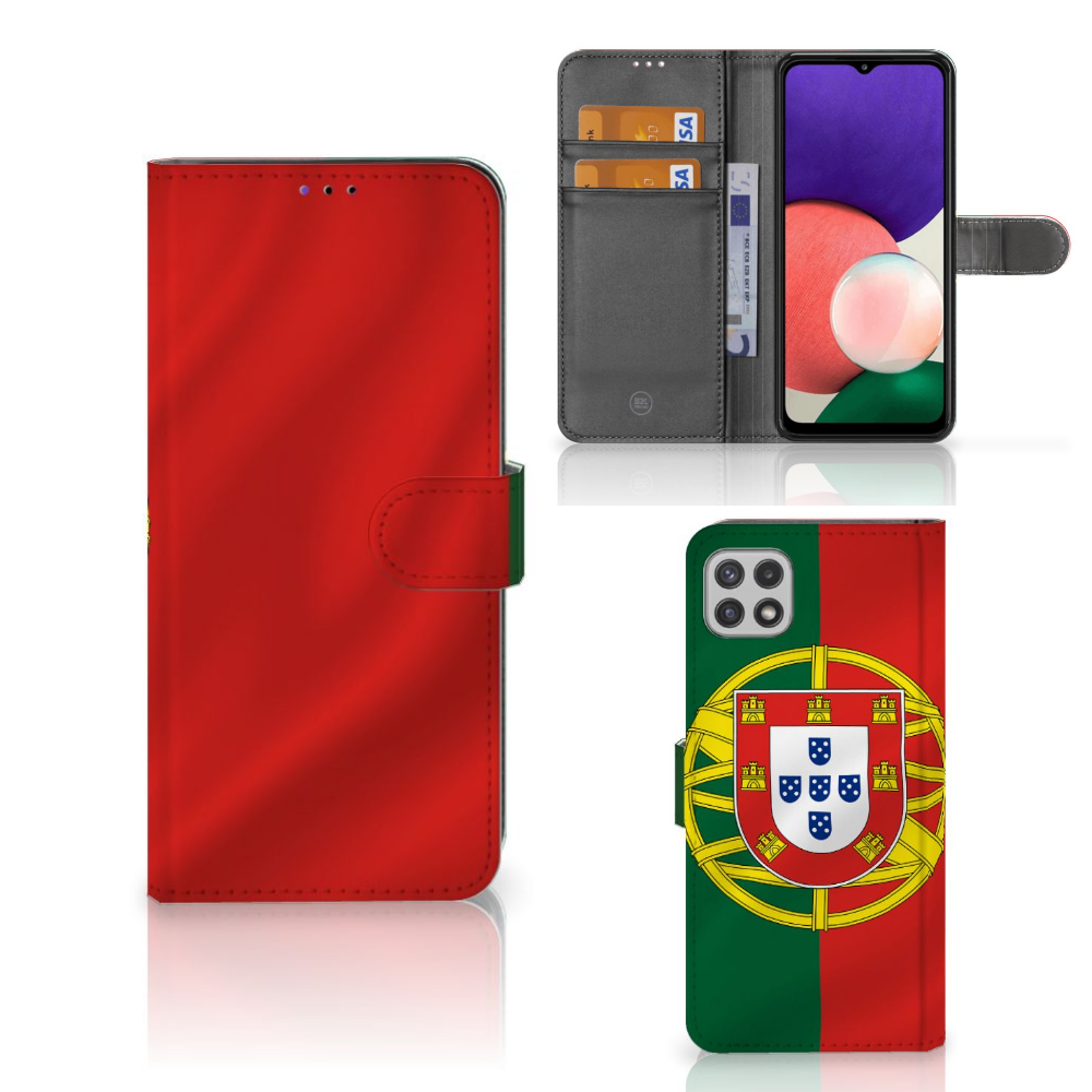 Samsung Galaxy A22 5G Bookstyle Case Portugal
