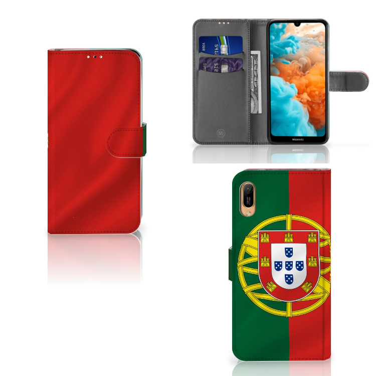 Huawei Y6 (2019) Bookstyle Case Portugal